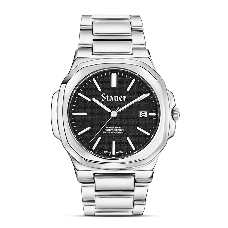 Swiss '72 Cushion Montreux Watch (silver-finished)